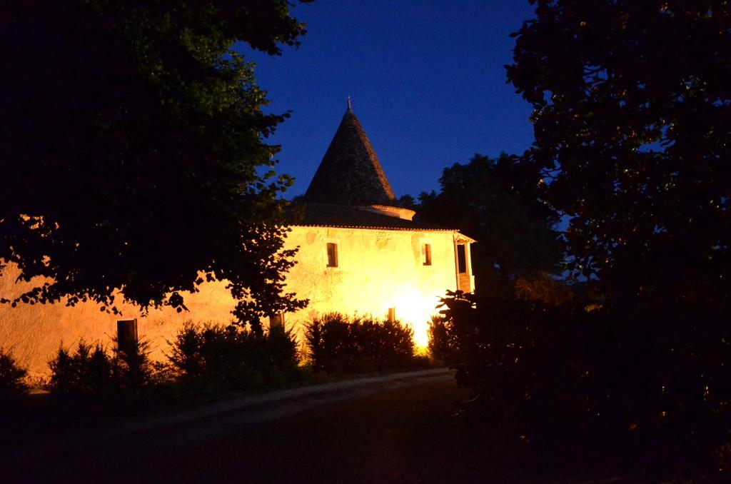 Chateau De Puyrigaud Bed and Breakfast Léoville Esterno foto